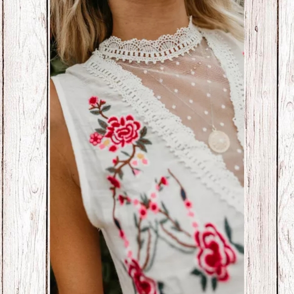 ‼️CLEARANCE PRICE FIRM‼️HP⭐Babydoll Style Tank Top⭐ - Picture 4 of 9